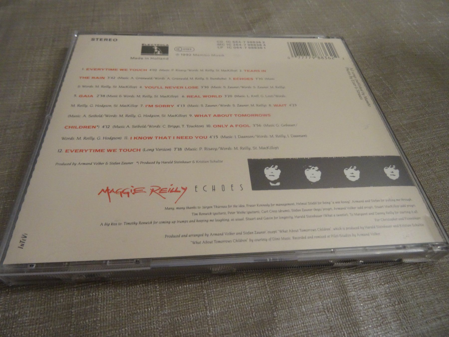 CD: Maggie Reilly - Echoes - CD – Usato da Olten venduto da Disc-Ausverkauf 1