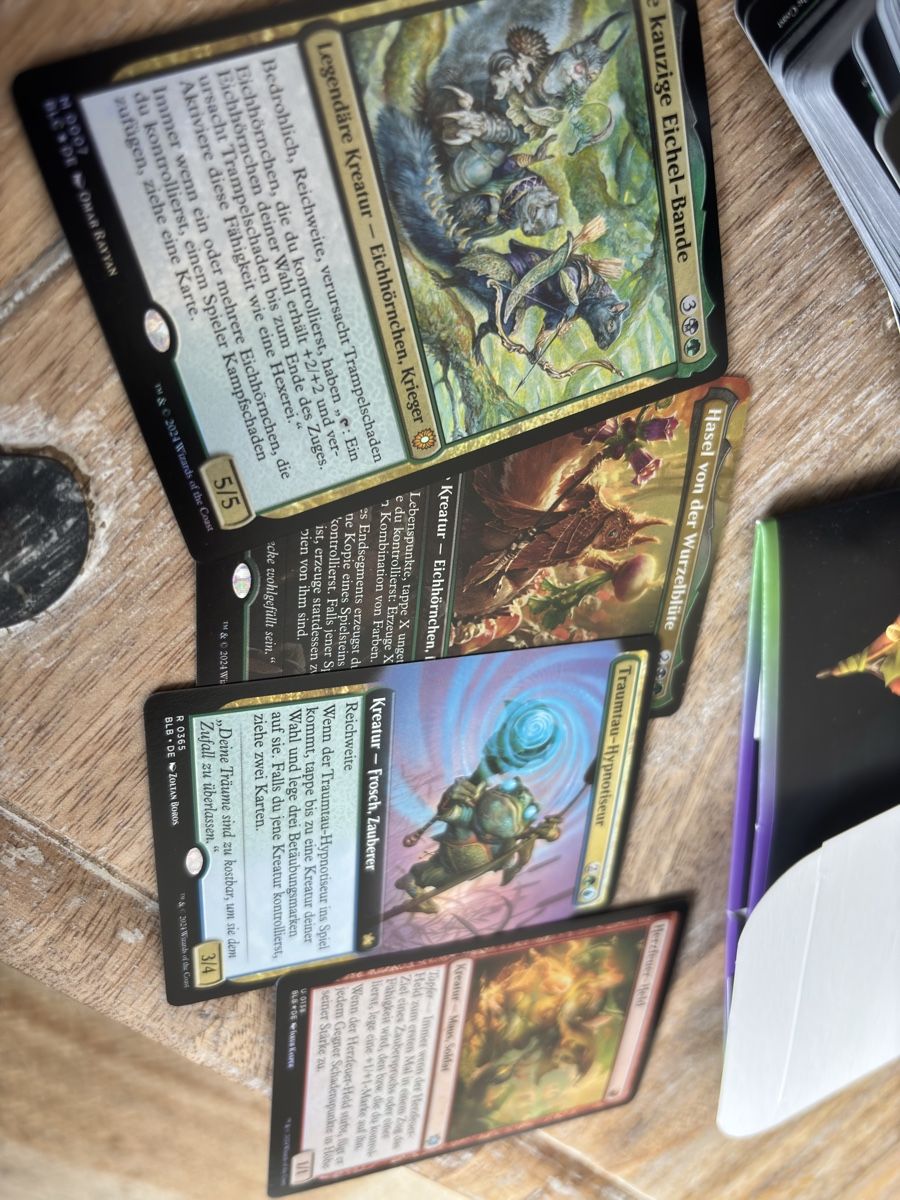 Magic The Gathering Carte collezionabili: Magic The Gathering BloomBurrow Commander Deck Deutsch – Usato da Steinmaur venduto da BobsCards 3
