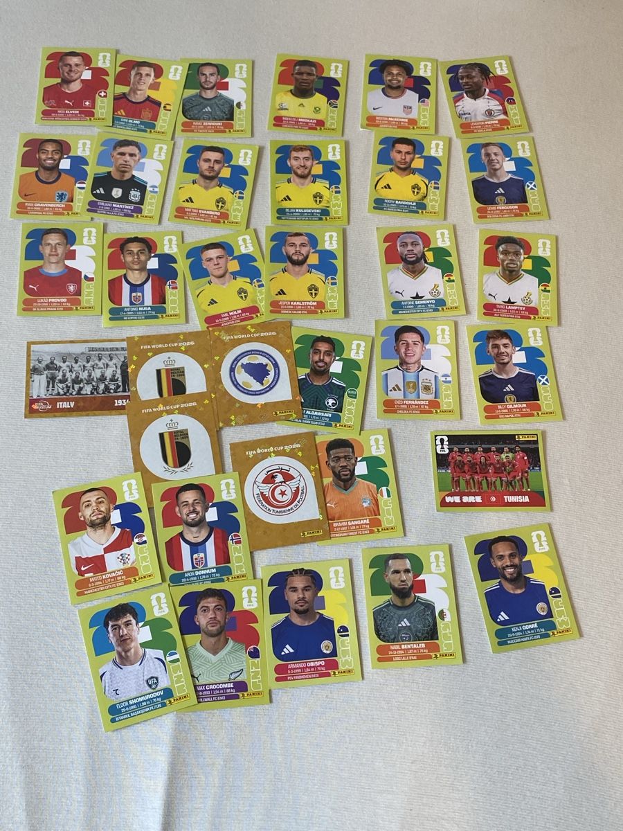Sticker: Meine dopelten panini 2026 – Nuovo (secondo la descrizione) da zürich venduto da BonneChance77 3