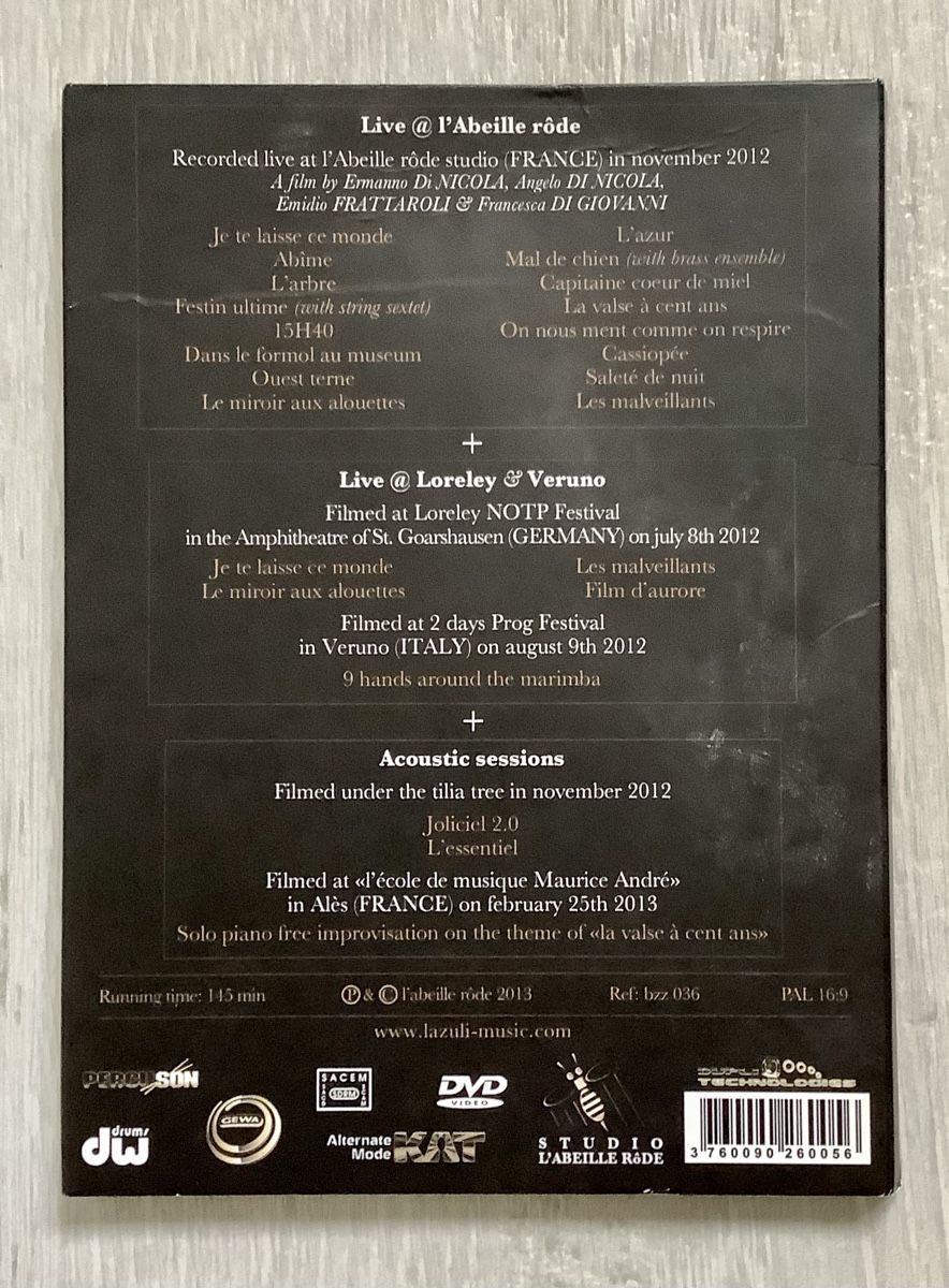 Tutti i DVDs: Progressive Rock —LAZULI DVD – Usato da Arcegno venduto da Denni 1