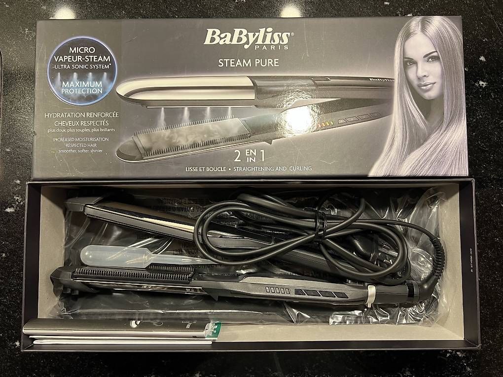 BaByliss Piastre & Arricciacapelli: BaByliss Steam Pure – Usato da Zuchwil venduto da ela0110