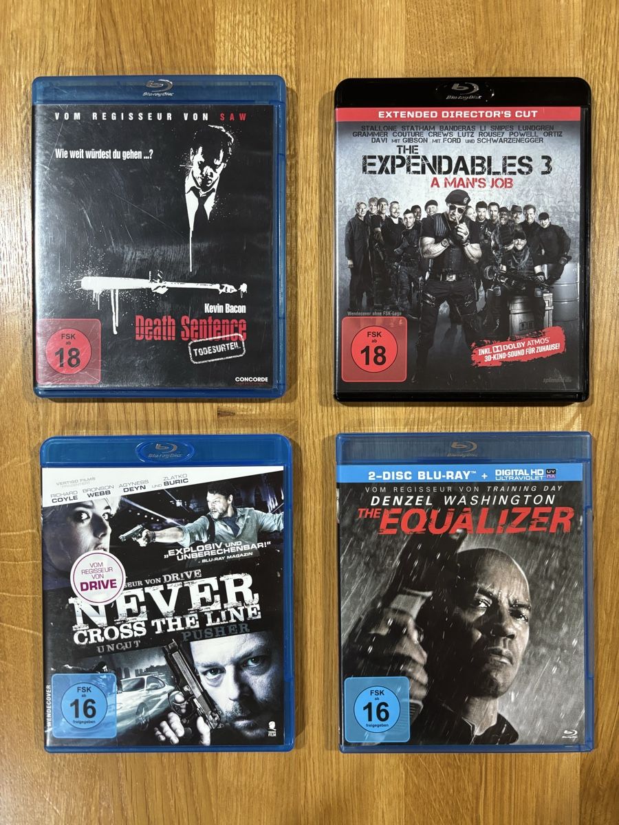 Tutti i DVDs: 39 x Bluray Film – Nuovo (secondo la descrizione) da Muri AG venduto da f.g 8