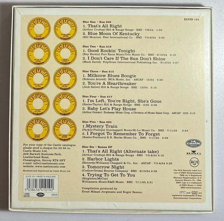 Dischi in vinile: Singles: 5x ELVIS PRESLEY - Sun Singles – Usato da Frenkendorf venduto da Yard-Sale-2000 1