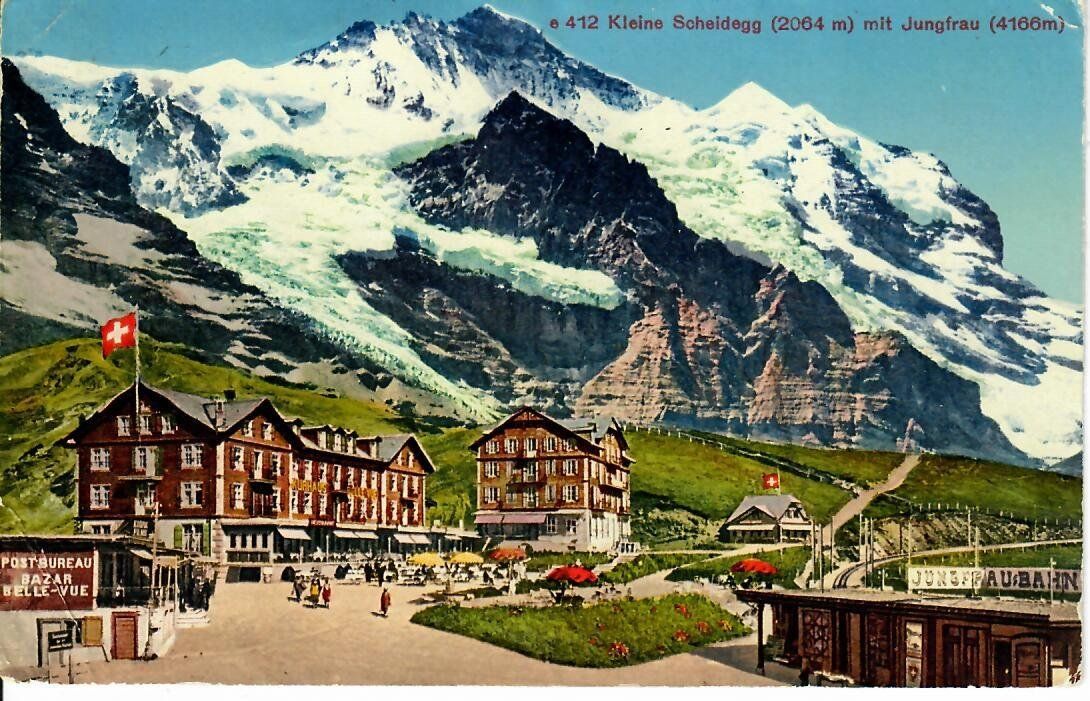 Ansichtskarten: kleine Scheidegg – Gebraucht aus Hochdorf von Ziegel-16