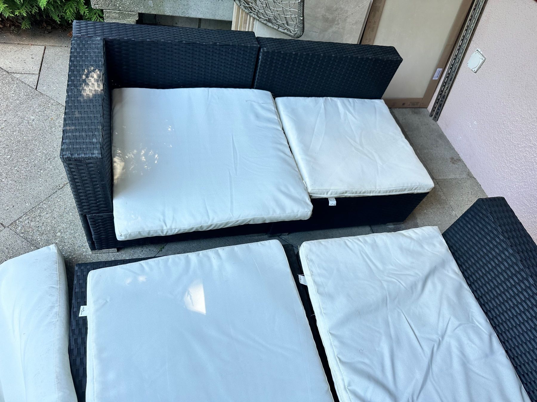 Sedie a sdraio: Lounge Sitzgarnitur Rattan ab 1.- – Usato da niederhasli venduto da rami016 3