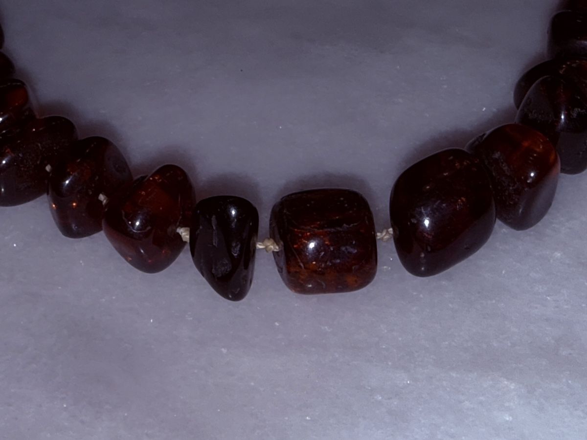 Catenine: Bernstein Kette Vintage – Usato da Aarburg venduto da Yula24 2