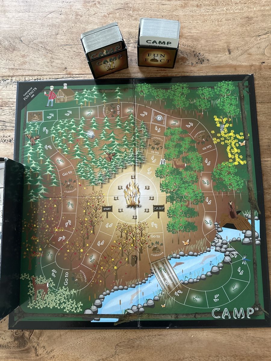 Spiele: CAMP board game, English – Gebraucht aus Oberrieden von Candystorerocks 2