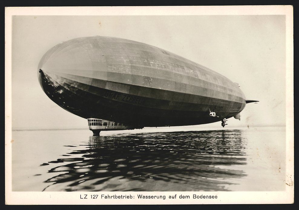 Fotografie &  Plakate: Fotografie Zeppelin LZ 127 Graf Zeppelin – Gebraucht aus Berlin von bartko-reher