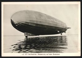 Fotografie Zeppelin LZ 127 Graf Zeppelin