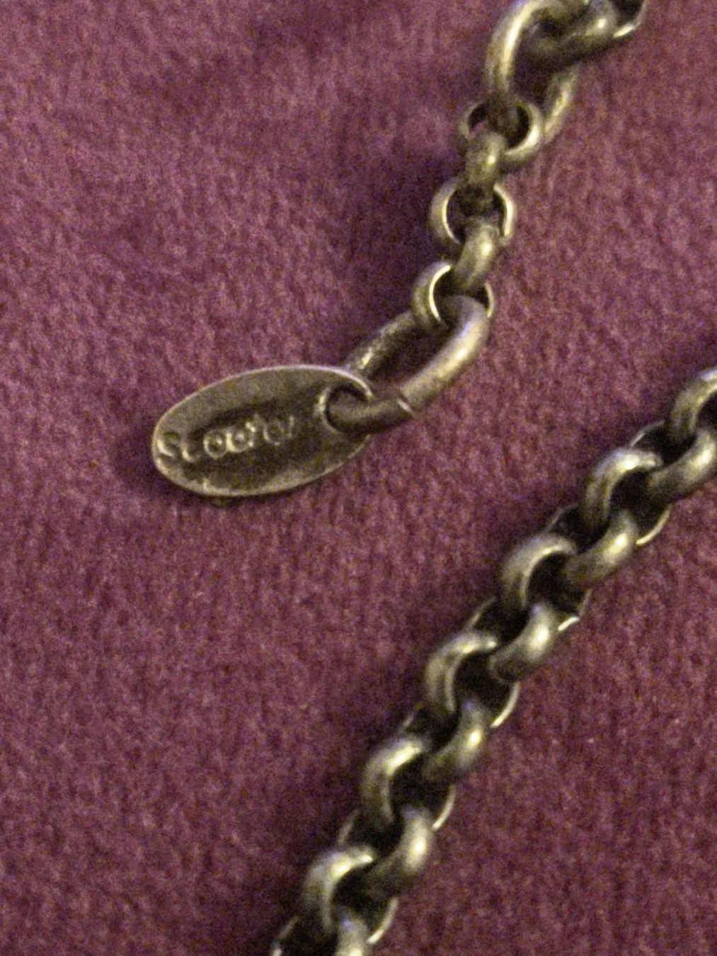 Catenine: bijoux collier scooter vintage  – Usato da Pampigny venduto da Nathbn 2