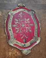 Wandtablett / Serviertablett, rot-gold, Deko