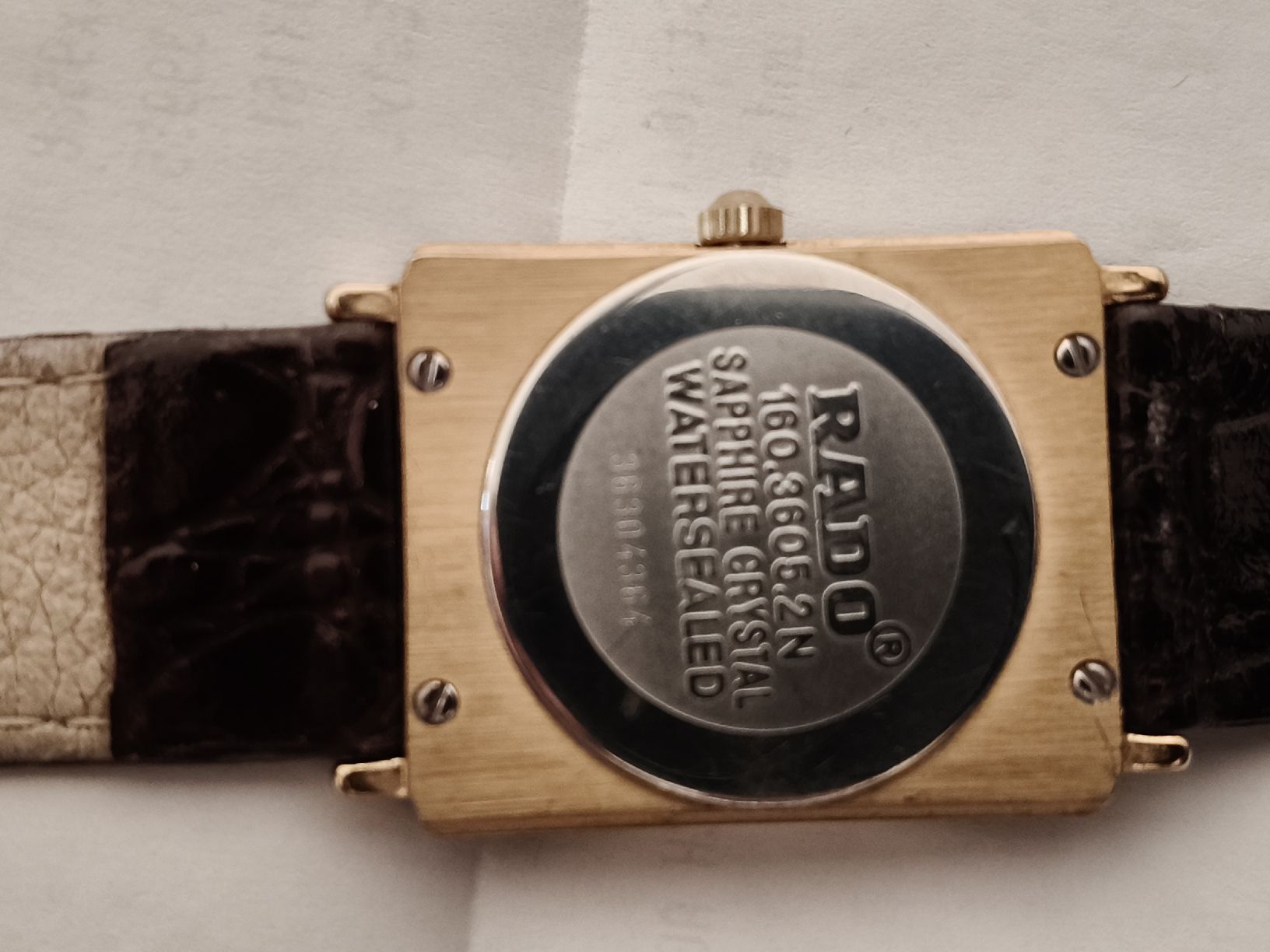 Rado Montres: Rado "Florence"-Quarzuhr läuft – D'occasion à Glattbrugg par tarnkappenbomber 1