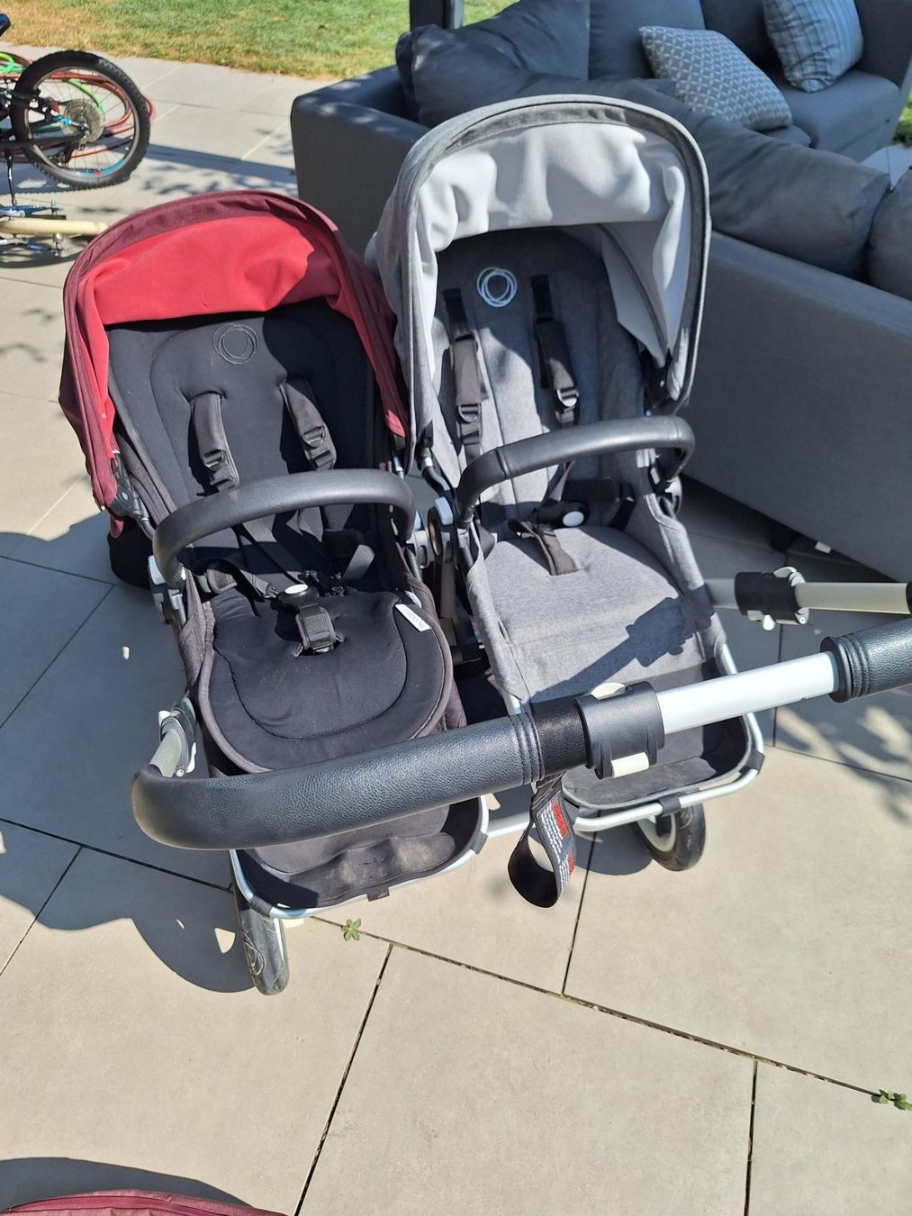 Bugaboo Poussette: Bugaboo Donkey Geschwisterwagen – D'occasion à Zuzwil SG par mkobzar