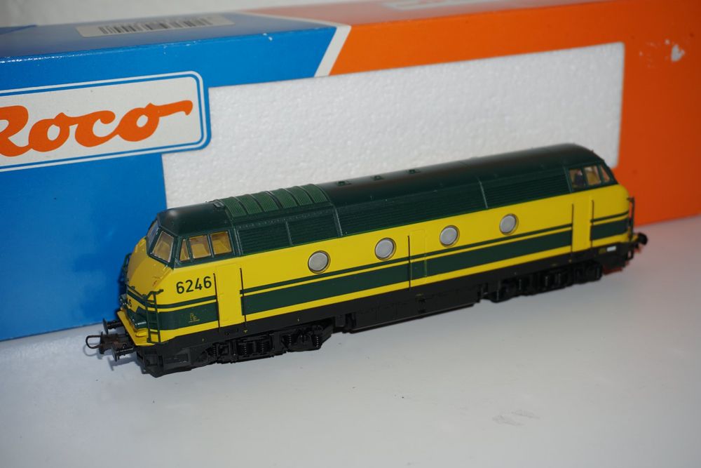 Roco 43544 - SNCB 6246 Diesellok H0/DC (Gebraucht) in Matten b. Interl ...