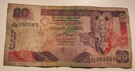 Sri Lanka 20 Rupees 2006