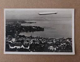 AK Ansichtskarte Zeppelin über Rorschach