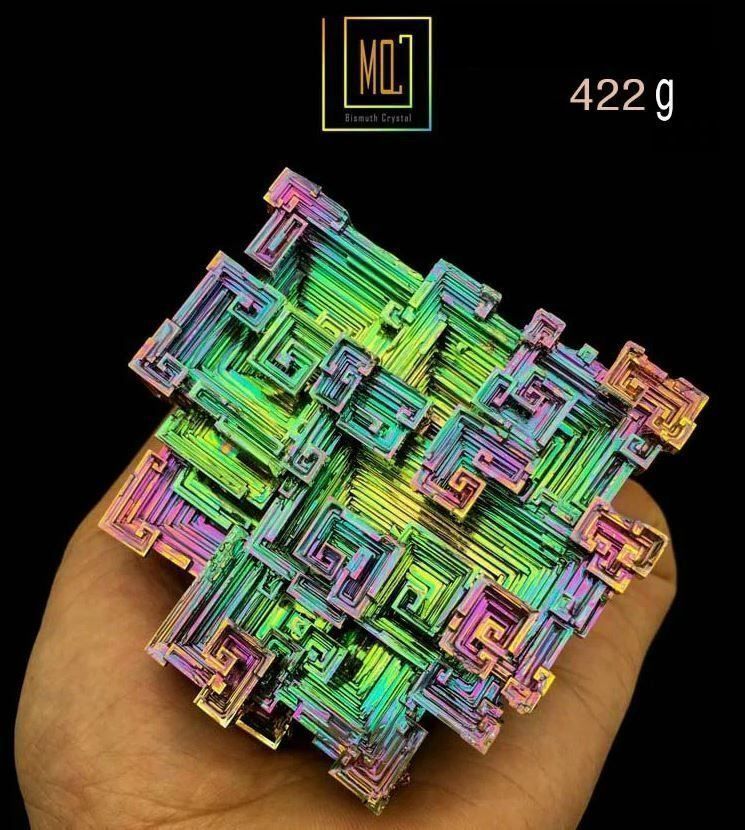 Mineralien & Heilsteine: Wismut Kristall 200g Element Bi – Neu (gemäss Beschreibung) aus Chur von P0WER 4