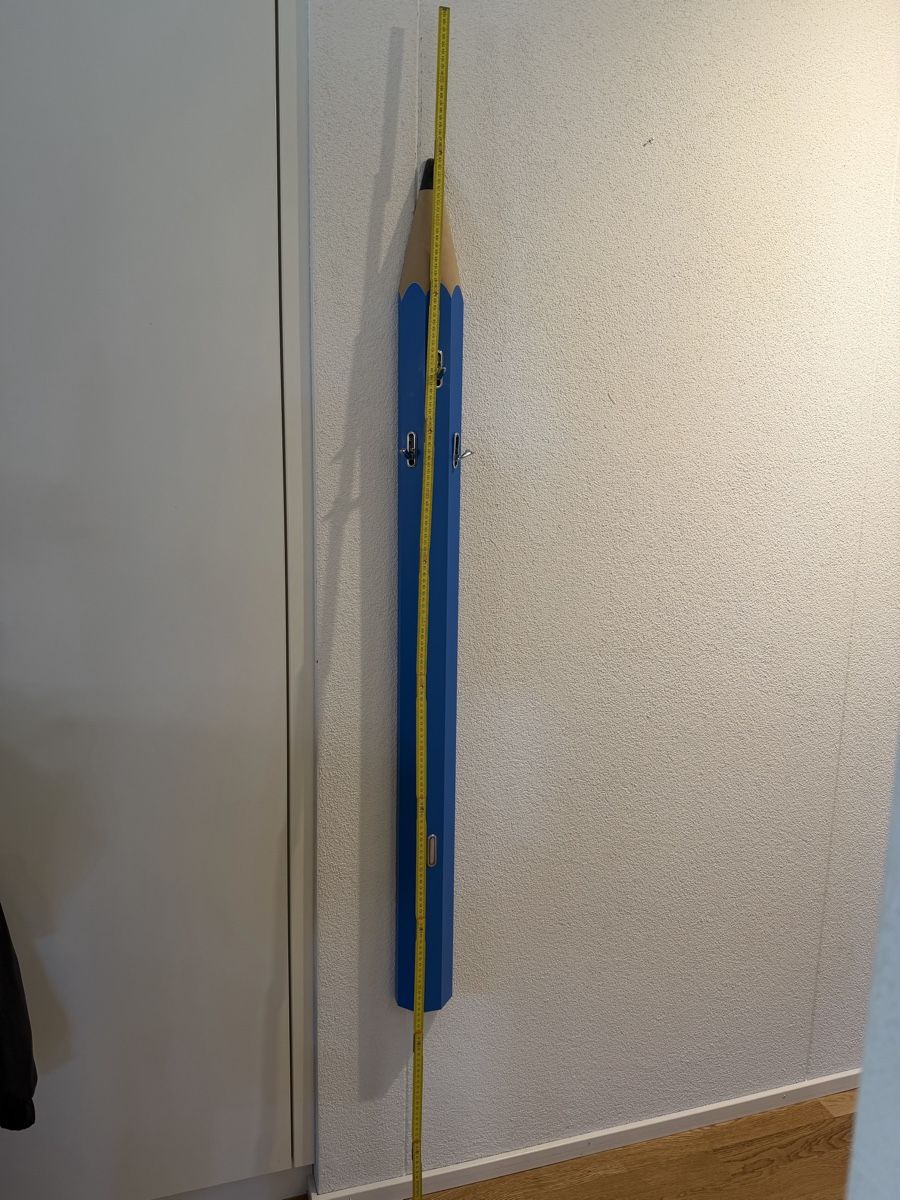 Garderobe: Wandgarderobe Bleistift blau – Gebraucht aus Maschwanden von JP_Meyer 3