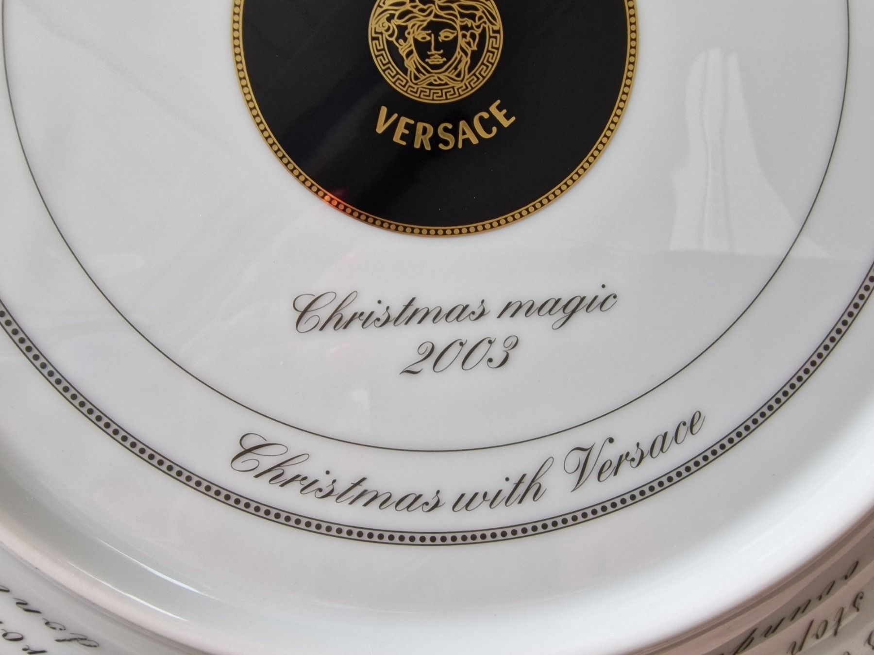 Versace Teller: Versace Rosenthal Weihnachts Teller 2003 – Neu und originalverpackt aus Oberglatt ZH von Alischa1 5