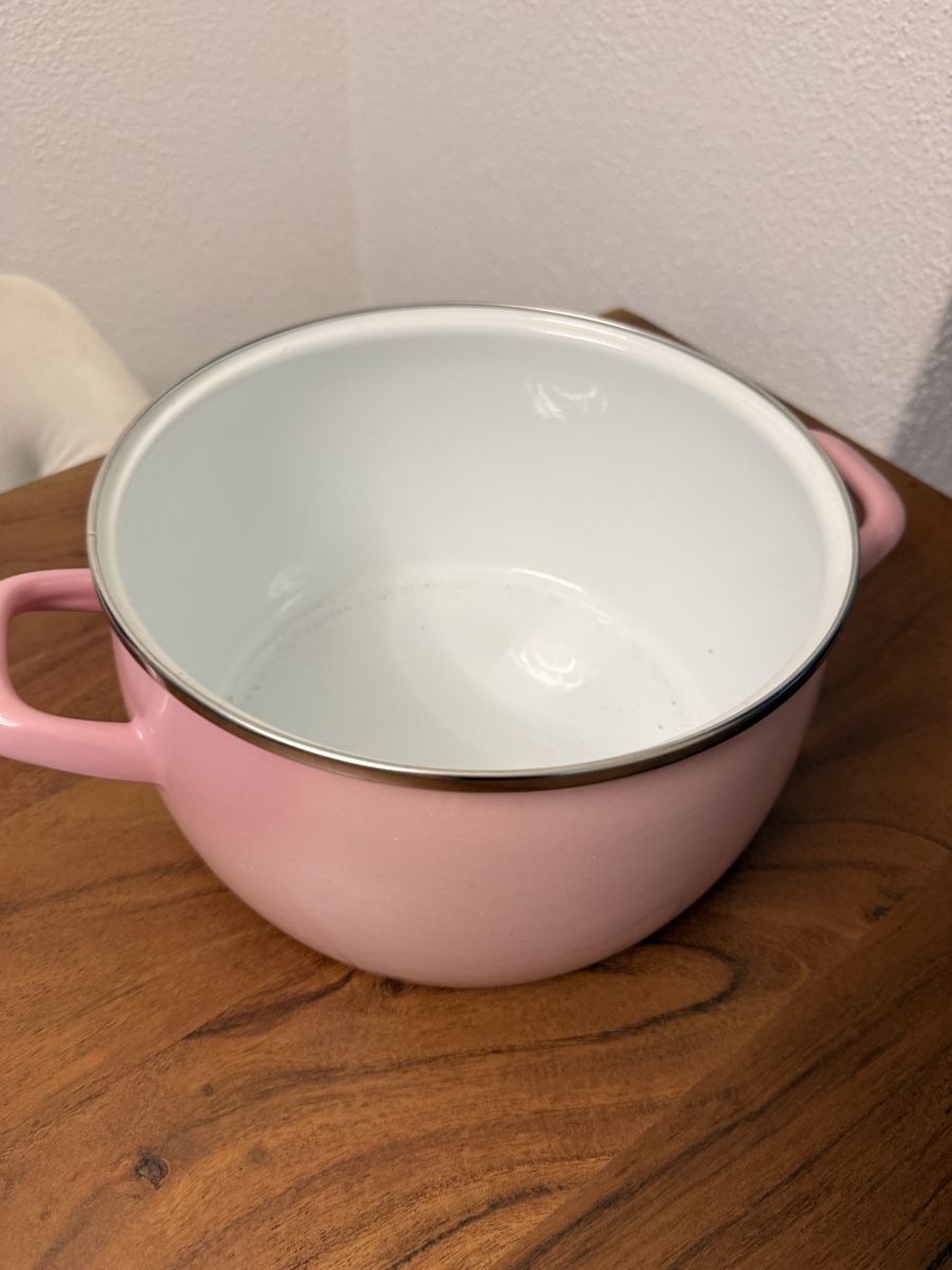 Casseroles: Emaille Topf rosa NEU – Neuf avec emballage d'origine à Schaffhausen par Lutka01 1