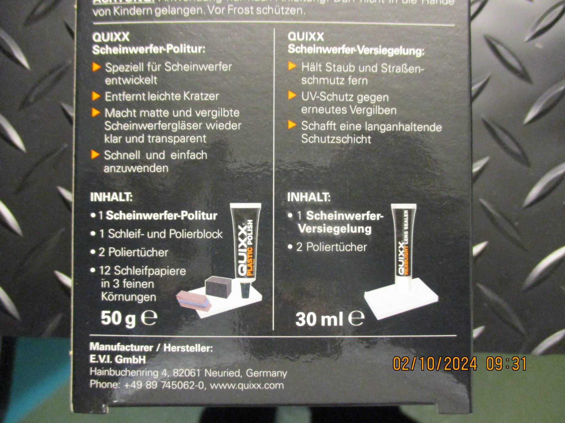 Alle Ersatzteile: SCHEINWERFER RESTAURATIONS-SET – Neu und originalverpackt aus Safenwil von universum78 1