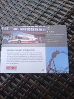 Gutschein Busfahrt Europapark 2 für 1