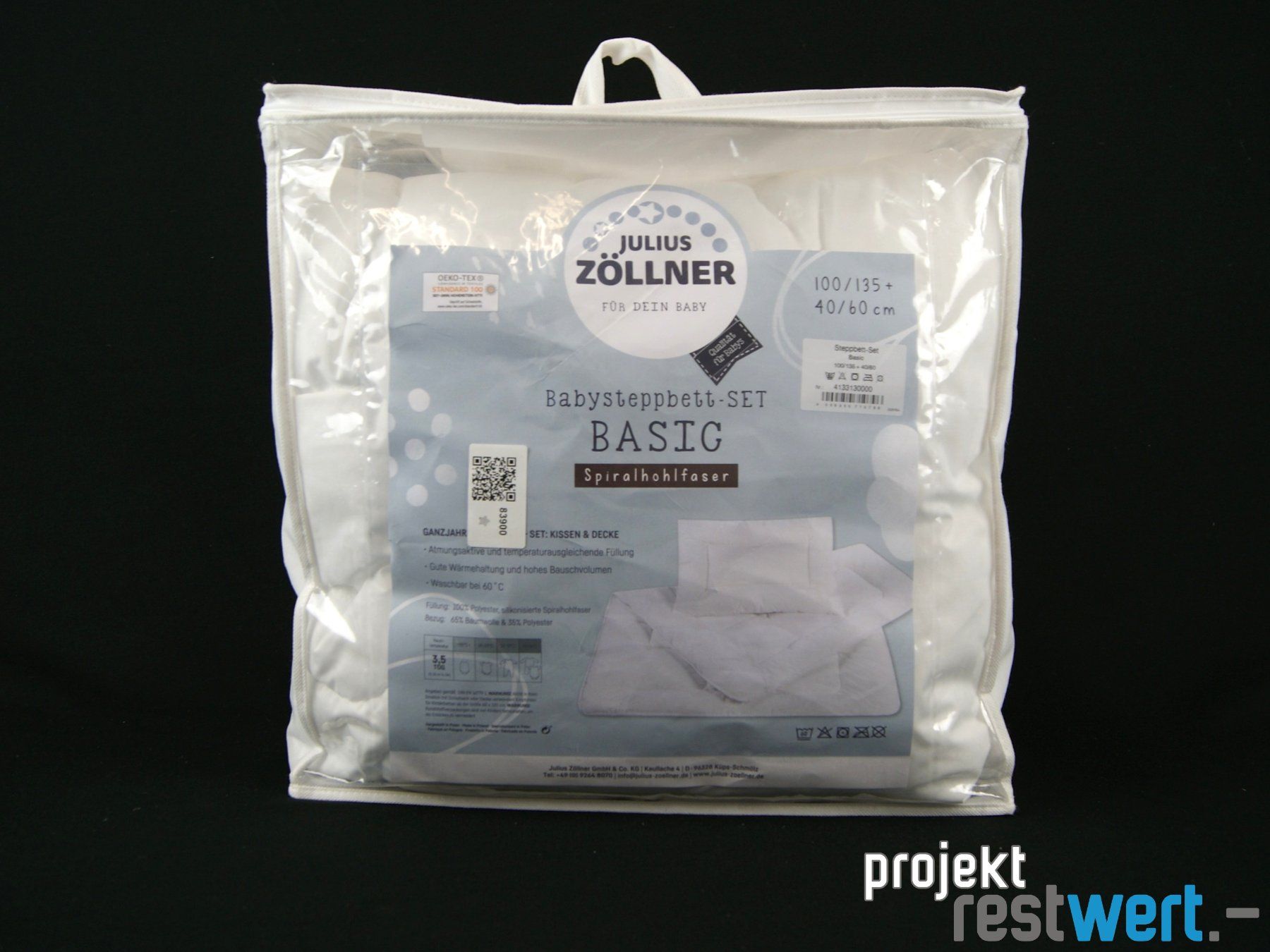 Decken: Babysteppbett-Set Basic von JULIUS ZÖLLNER – Neu (gemäss Beschreibung) aus Bülach von restwert_buelach