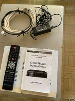 Receiver HDTV Sat GigaBlue HD QUAD Plus weiss