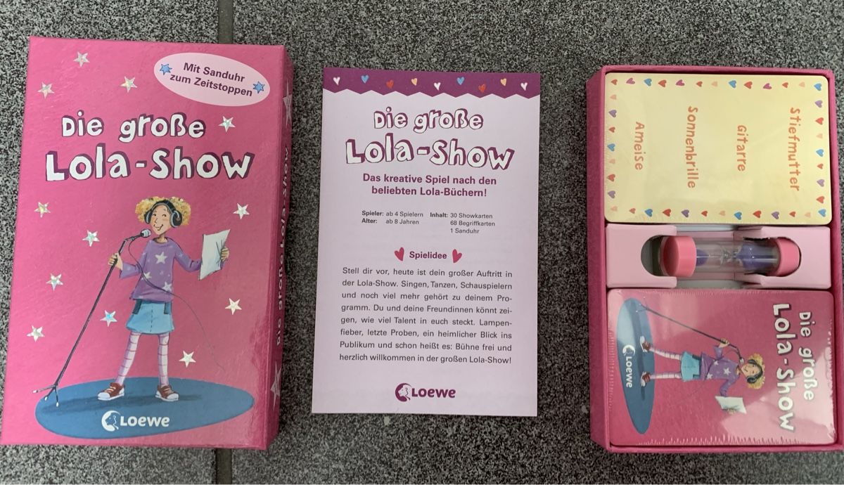 Spiele: Die grosse Lola-Show Spiel – Neu und originalverpackt aus Hünenberg See von spartakus02 1