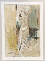 Hannes Portmann (1927 - 2007) Grosse Lithographie signiert