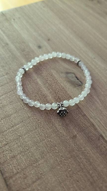 Bracciali & Braccialetti: Armband aus Rosenquarzperlen – Usato da Bern venduto da noelle21 1