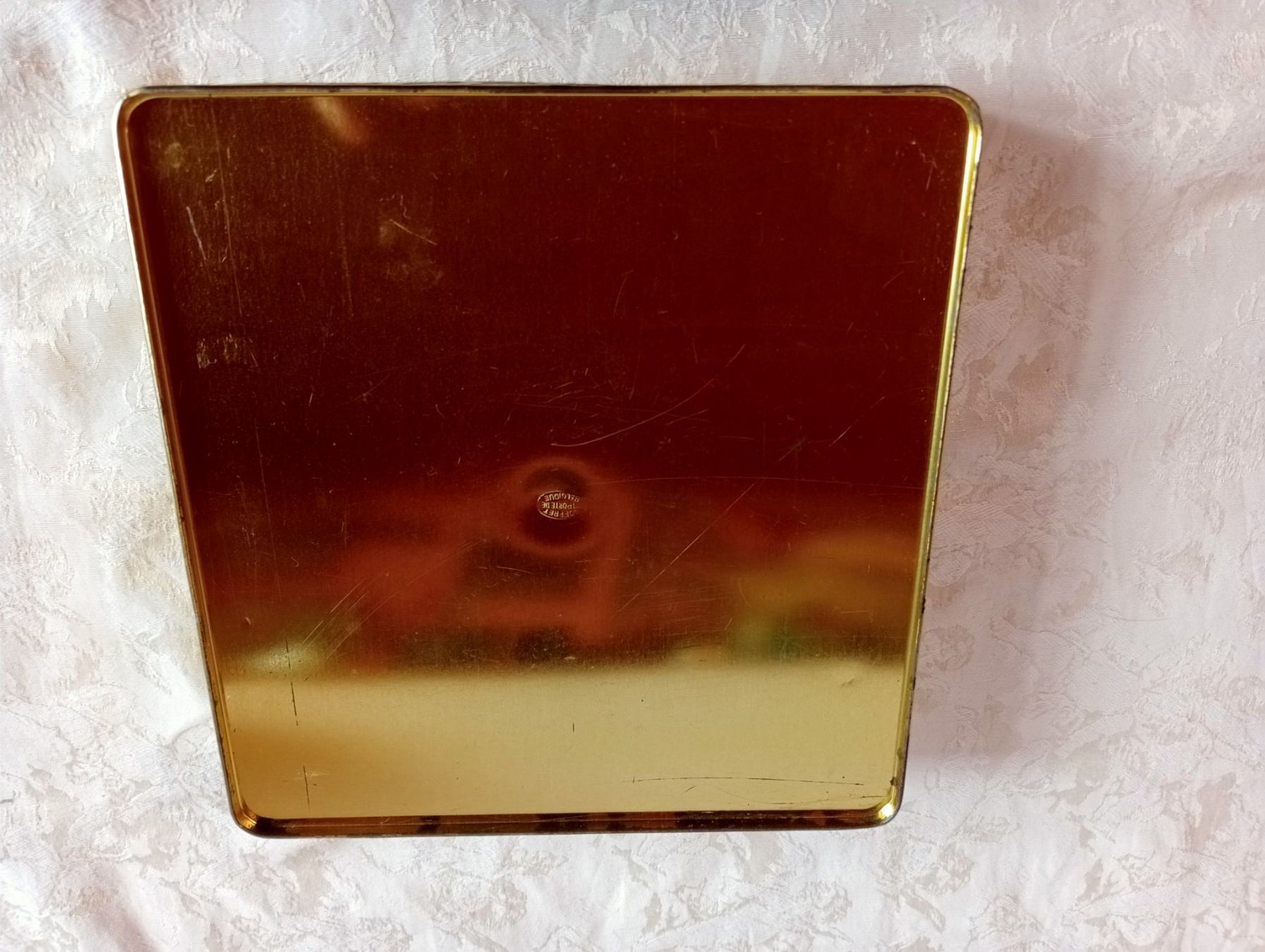 Barattoli: Vintage/ Antik Blechdose Goffret Importe de Belgique – Usato da Oberdorf BL venduto da Barocki888 8