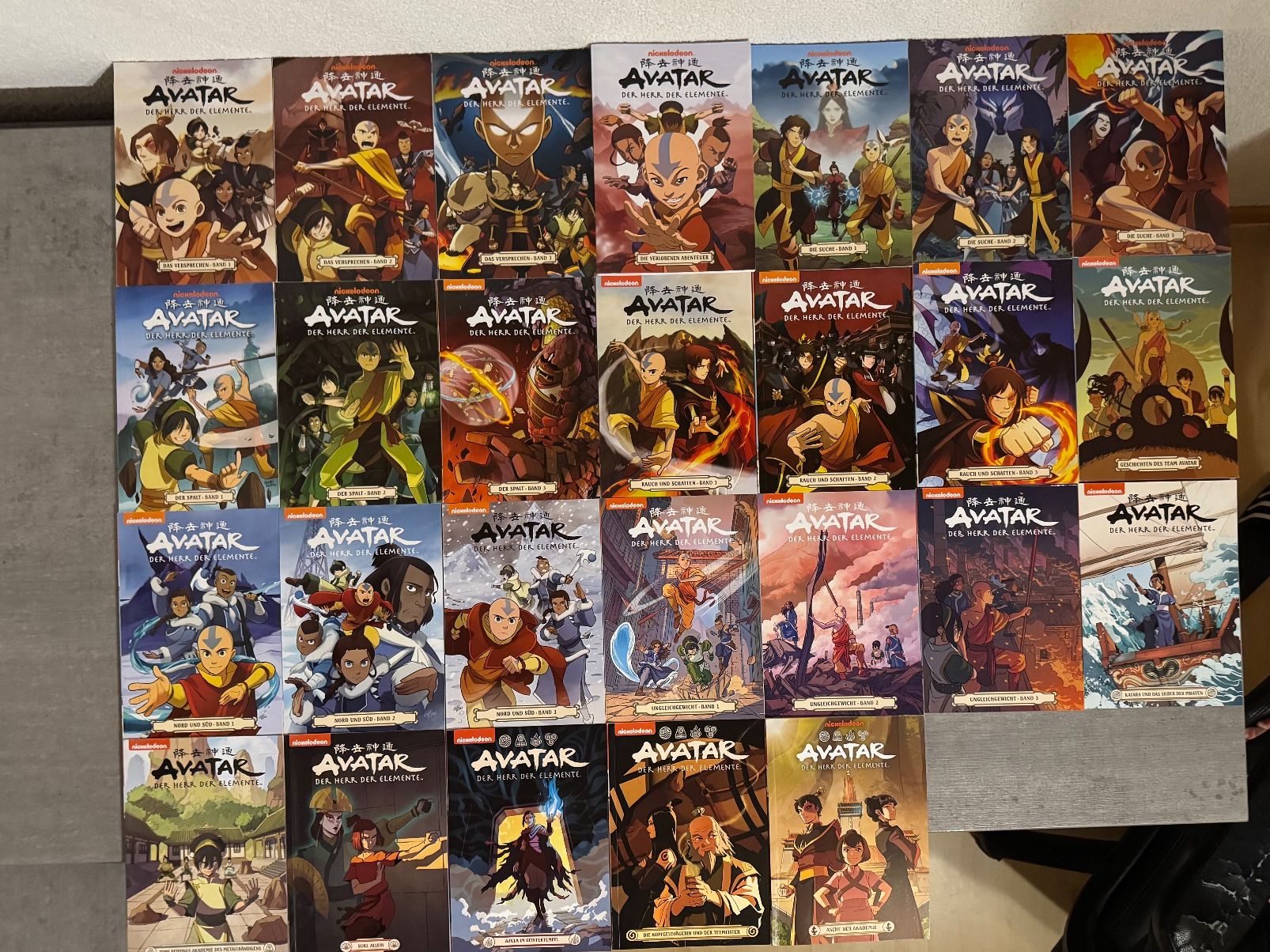 Fumetti: Alle Avatar der Herr der Elemente Comics – Usato da Schwarzenburg venduto da sil_5njh