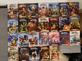 Alle Avatar der Herr der Elemente Comics