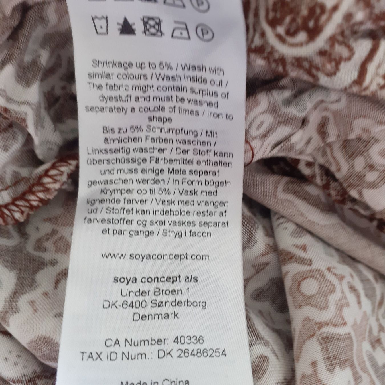 Pantaloni: Soya concept Denmark Sommerhose, Grösse 1 – Usato da Bern venduto da Solarsystem 8