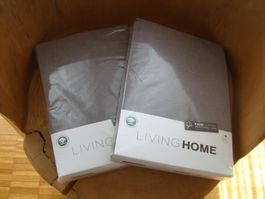 Frottee Fixleintuch LIVING HOME 2 Stück