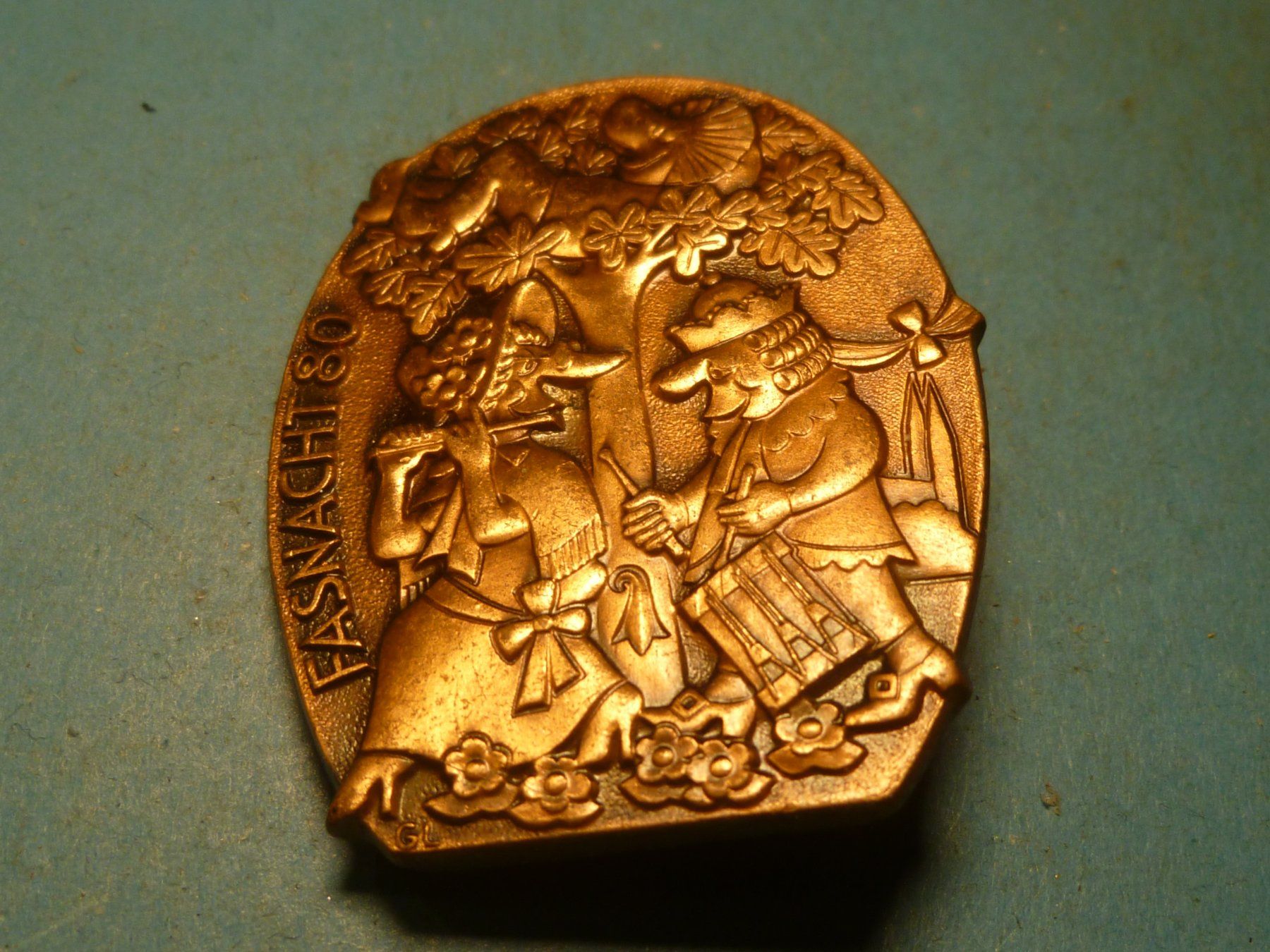 Plaketten & Abzeichen: BASEL 1980 BRONZE – Gebraucht aus Ried (Muotathal) von Mandarin02