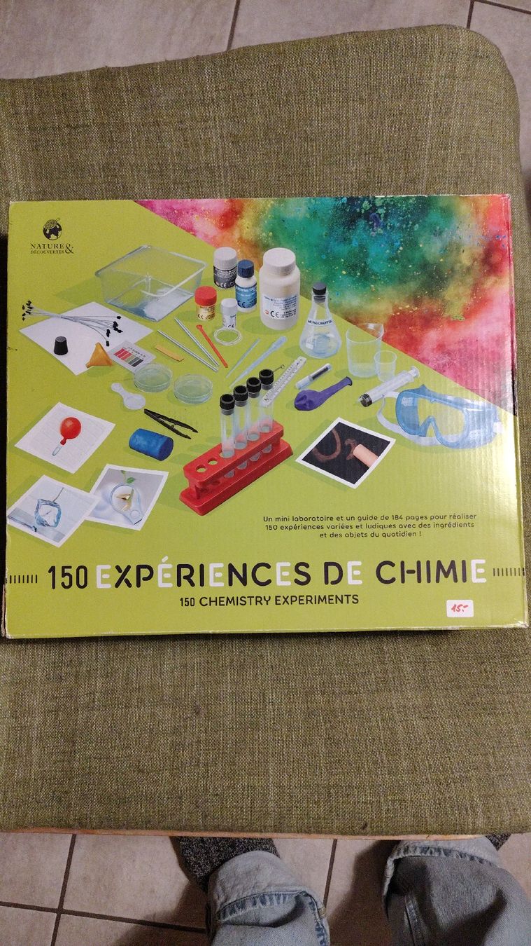 Giochi: Expériences de chimie, jeu enfant – Usato da Chernex venduto da ced_zt5y