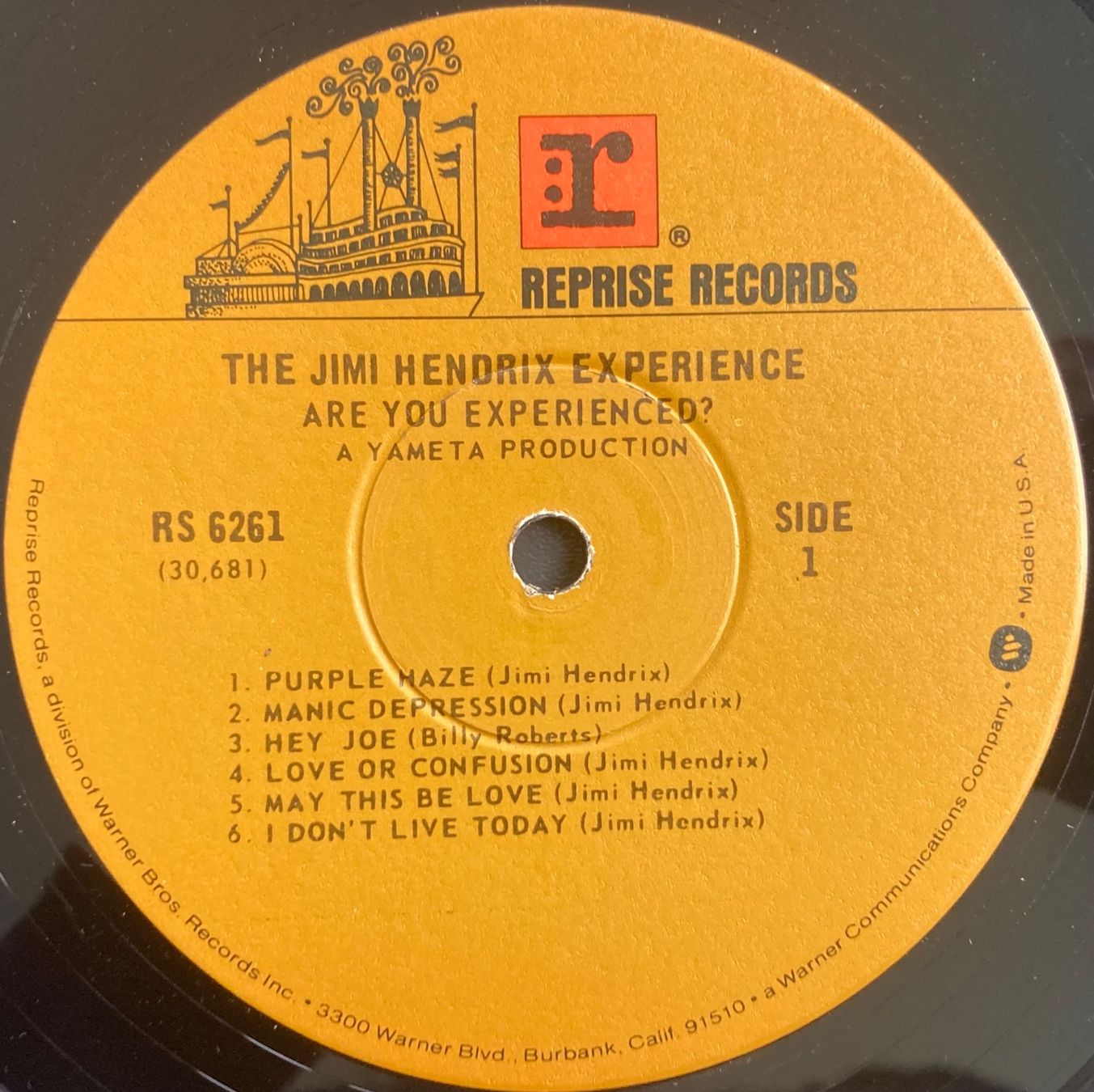Dischi in vinile: THE JIMI HENDRIX EXPERIENCE - ARE YOU EXPERIENCED? – Usato da Poliez-Pittet venduto da Newtown-Records 3