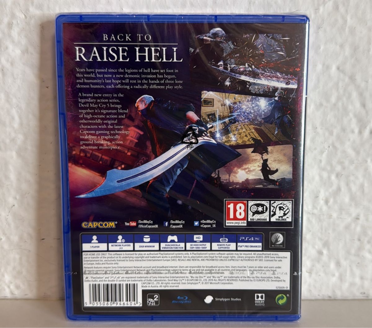 Sony Giochi: Devil May Cry 5 - PS4/PS5 Game - BRAND NEW! – Nuovo e nell'imballaggio originale da Ehrendingen venduto da bubulence 1