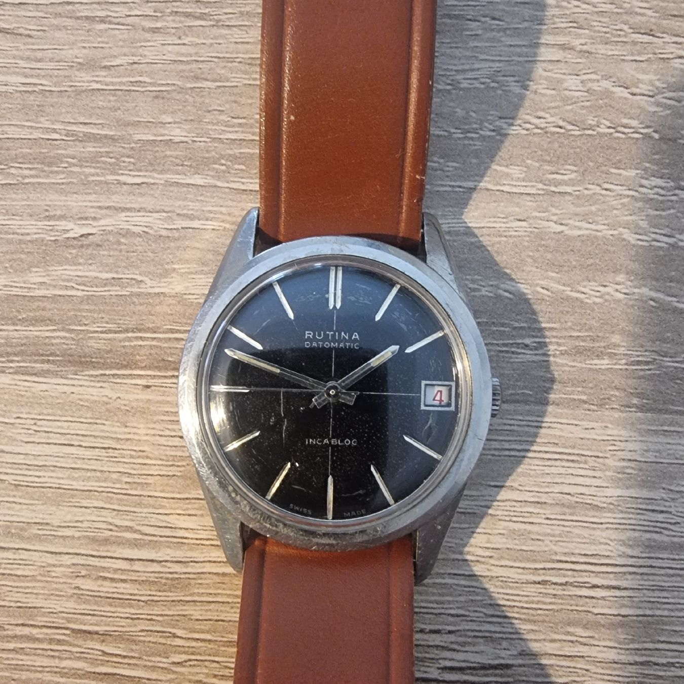 Orologi: Montre Rutina Datomatic Vintage – Usato da Chessel venduto da Helder77