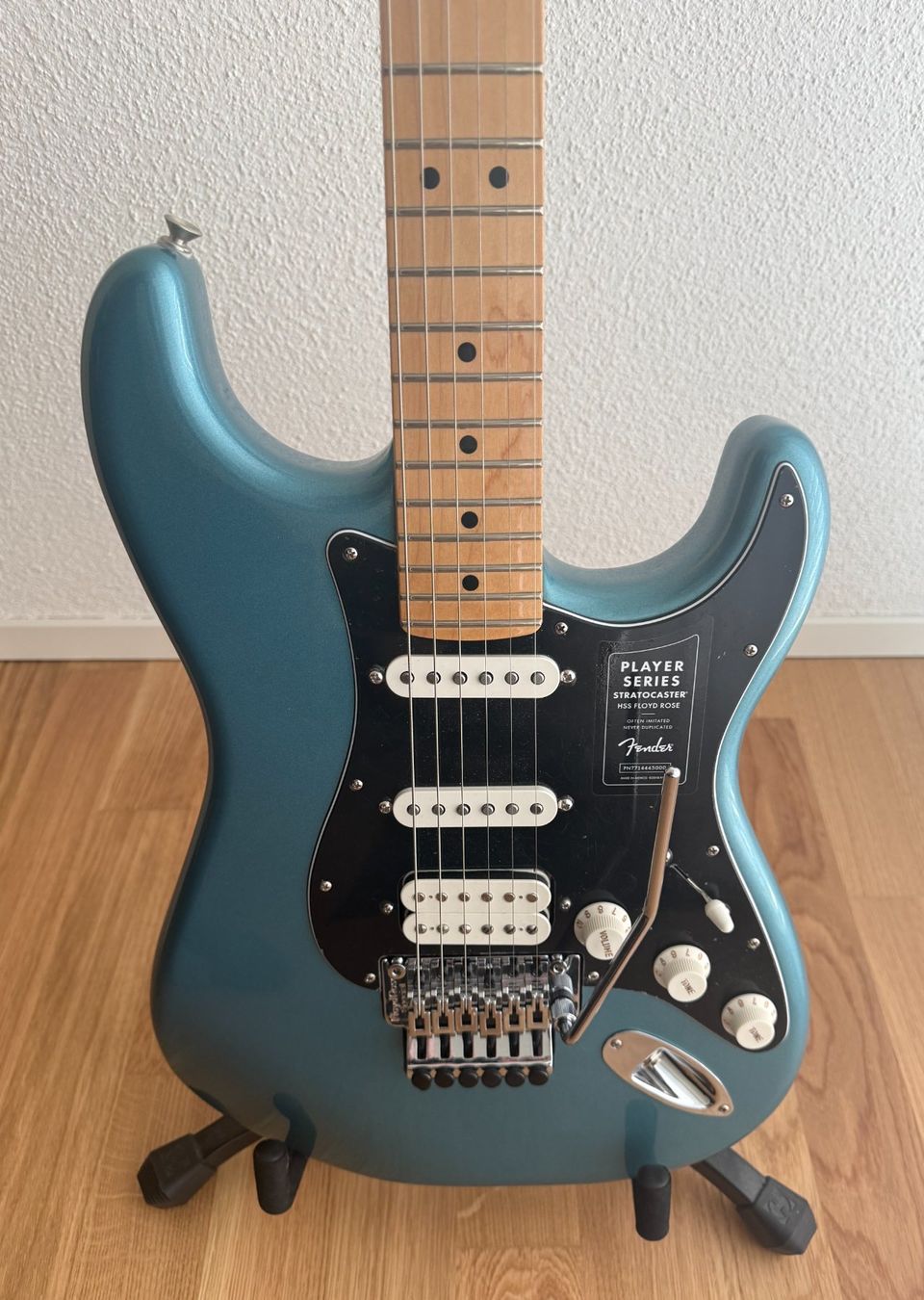 Ibanez Strumenti musicali: Fender Stratocaster Player HSS & Floyd Rose (Tidepool) – Usato da Siebnen venduto da Bushidozen 2