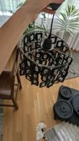 Stylish Black Pendant Light,Crystal Glass Modern Design Lam