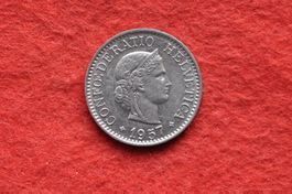 10 rappen 1957