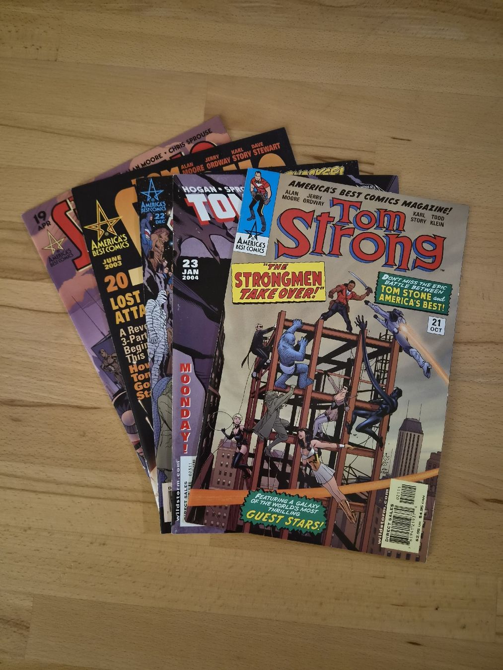 Fumetti: Tom Strong #19-23 – Usato da Biel/Bienne venduto da collector_comics