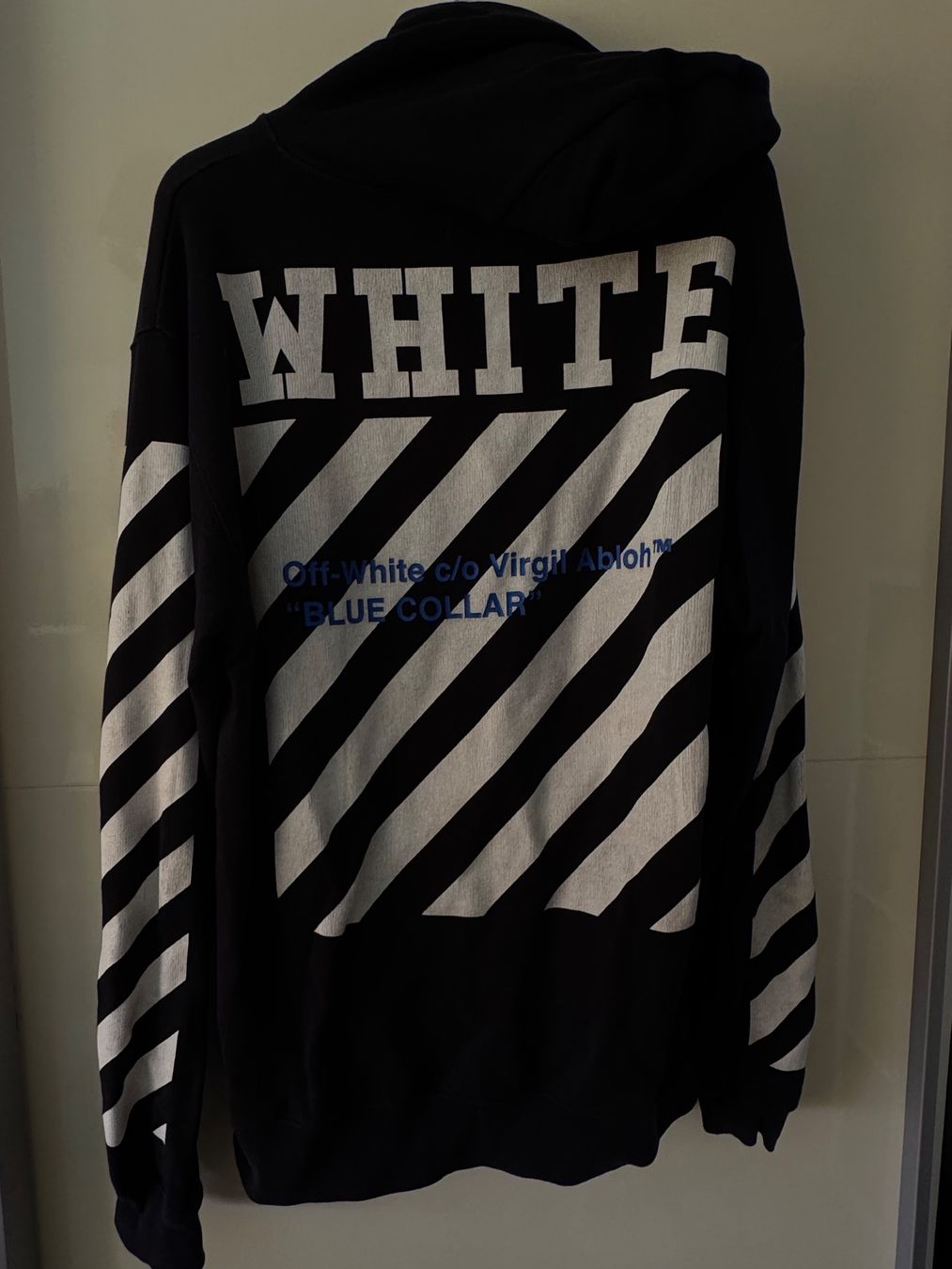 Off-White Maglioni & Felpe: Off White Blue Collar Hoodie 2015 – Usato da Nürensdorf venduto da gla_5tjl 1