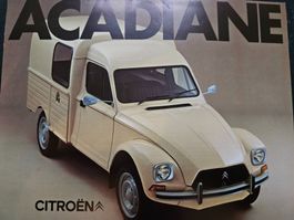 Citroen AcaDiane  Prospekt 1979  xx