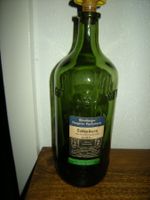Sehr alte Original Giftflasche Apothekerflasche grün Salzsäu