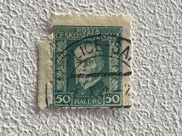 Ceskoslovensko Briefmarke