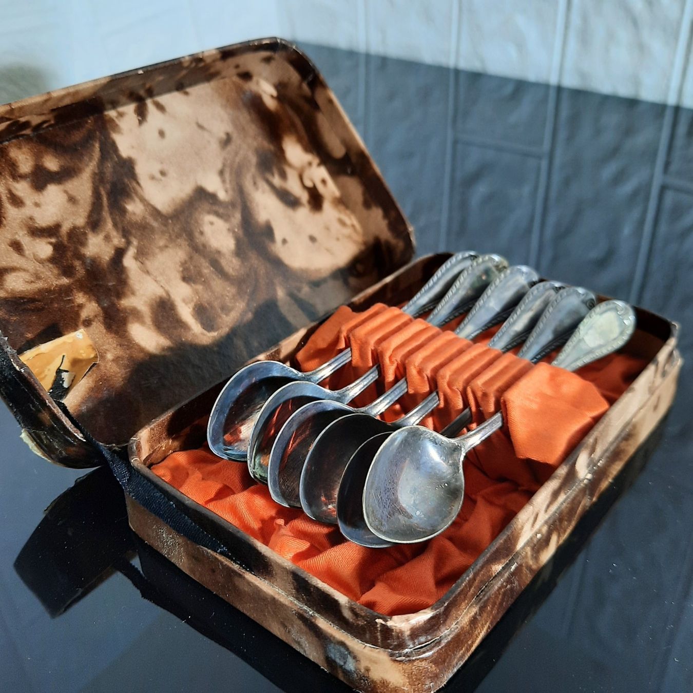 Set di posate: Edles HHL Silberbesteckset – Usato da Unterägeri venduto da Altgoldschmuck 2